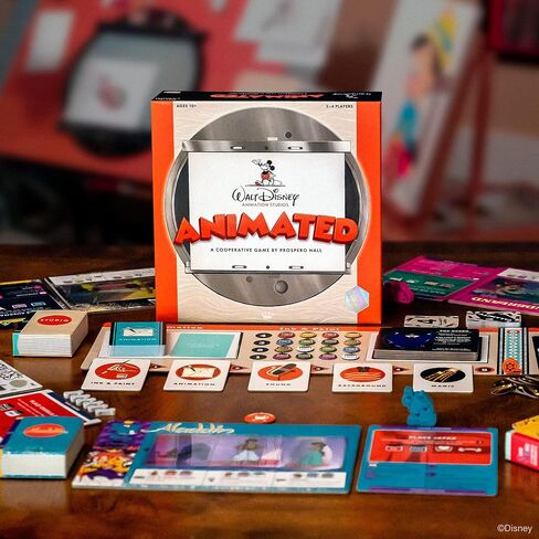 Funko Games: Disney Animated Strategy Game for 2-4 Players Ages 10 and Up in Saudi Arabia