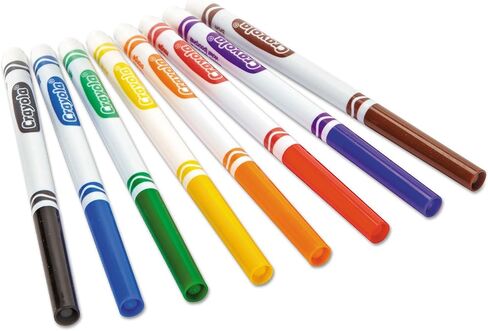 Crayola Markers, Fine Line, Assorted Classic Colors, Set of 8 in Saudi Arabia
