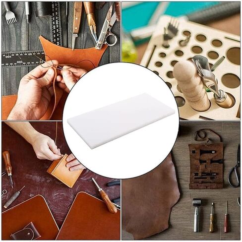 Leather Punch Pad, Mute Cutting Board Stamping Mat, 11.81 x 7.87 x 0.59'' in Kuwait