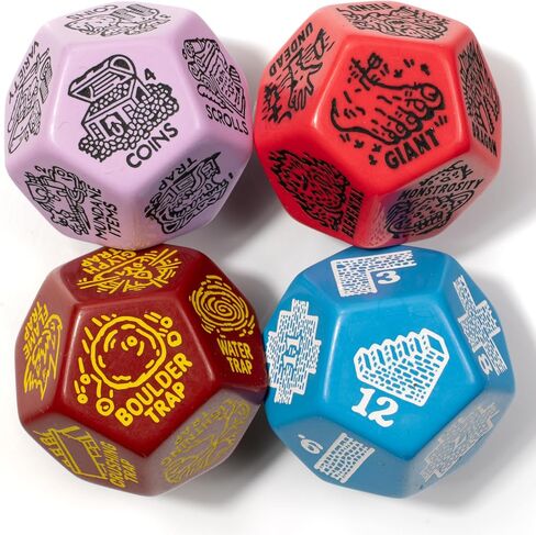 DND Generator Dice Set Random Encounter Dungeon Monster Treasure Trap Dungeons and Dragons DM Game Aide (Darkmode) in Kuwait