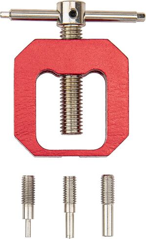ShareGoo RC Motor Gear Puller Remover Universal Pinion Gear Tooth Extractor Tool Compatible with HSP HPI Traxxas RC4WD Axial Redcat 1/8 1/10 RC Car Truck (Red) in Kuwait