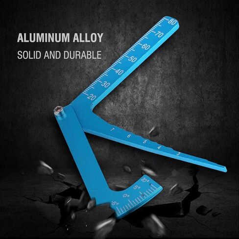 Tbest RC Adjustable Ruler, Adjusting Height and Wheel Rims Camber Multi Angle Measuring Tool for On-Road RC Car Rc Camber Gauge Rc Ride Height Gauge Rc Camber and Toe Gauge Rc Car Tools in Saudi Arabia