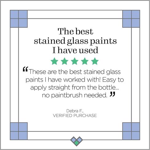 Gallery Glass Window Acrylic Craft Paint Set Formulated to be Non-Toxic, Perfect for Beginners and Artists, Eighteen Bottles, 2 Ounce, Assorted Colors 1 in Kuwait