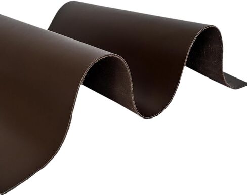 ملاءات جلدية من Genique Tooling للحرف اليدوية قطع جلدية محببة بالكامل بسمك 2 مم للحرف اليدوية والأدوات والخياطة والنحت والمشروعات اليدوية وصناعة المجوهرات (بني، 30.48 سم × 60.96 سم) in Kuwait