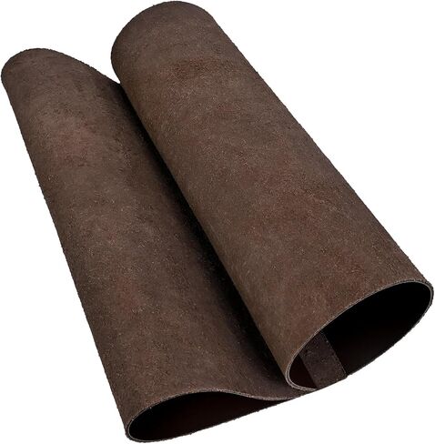 ملاءات جلدية من Genique Tooling للحرف اليدوية قطع جلدية محببة بالكامل بسمك 2 مم للحرف اليدوية والأدوات والخياطة والنحت والمشروعات اليدوية وصناعة المجوهرات (بني، 30.48 سم × 60.96 سم) in Kuwait