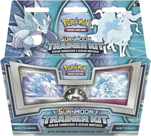 Pokemon TCG: Sun & Moon Trainer Kit Alolan Sandslash & Alolan Ninetales in Saudi Arabia