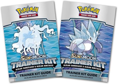 Pokemon TCG: Sun & Moon Trainer Kit Alolan Sandslash & Alolan Ninetales in Saudi Arabia