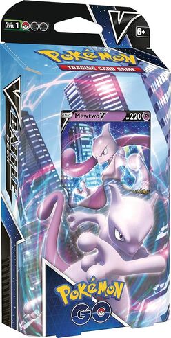 Pokémon TCG Pokémon GO Mewtwo V Battle Deck (60 بطاقة، جاهزة للعب) in Kuwait