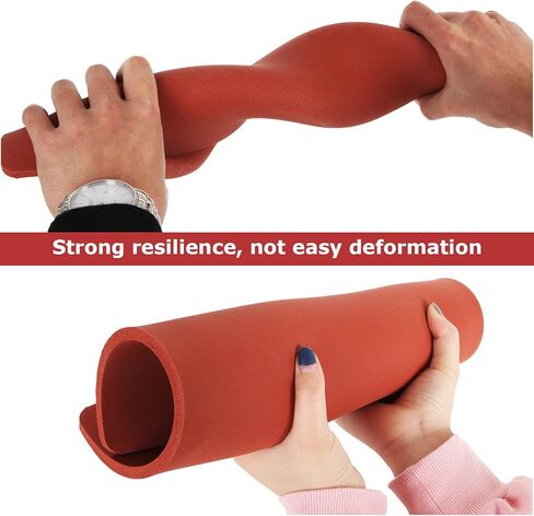 وسادة سيليكون للضغط الحراري مقاس 15 × 15 انش، بساط حراري من السيليكون بسمك 5/16 انش لالة الضغط الحراري المسطحة، وسادة بديلة للضغط الحراري (احمر) in Kuwait