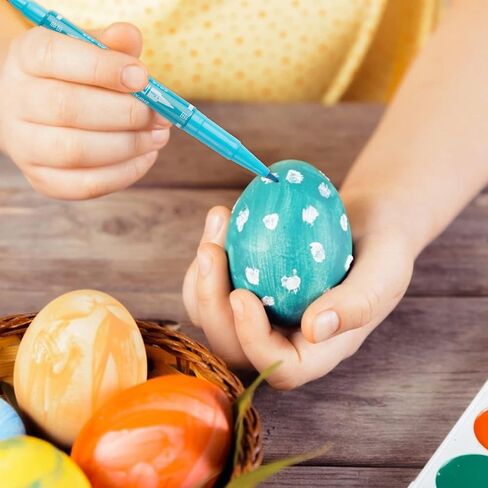 علامات EooUooIP الدائمة ذات الرأس المزدوج، 12 لونًا علامات دائمة ذات طرف مزدوج، علامة رفيعة وفائقة الدقة، علامة ذات طرف رفيع، علامات متنوعة ذات نقاط دقيقة على أقراص CD/DVD للتوقيع ووضع العلامات in Kuwait