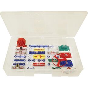 مجموعة استكشاف الإلكترونيات Snap Circuits Extreme SC-750R + برنامج تدريب الطلاب مع دليل دراسة الطالب | مثالية لمناهج العلوم والتكنولوجيا والهندسة والرياضيات in Kuwait