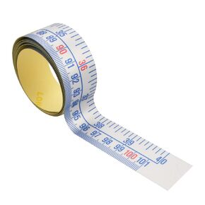 مسطرة سمكة لاصقة من VAXATO - شريط قياس صيد السمك 40 بوصة - شريط قياس السمك لقارب الصيد، الكاياك، المبرد، منضدة العمل - ملصق قياس السمك المقاوم للماء in Kuwait