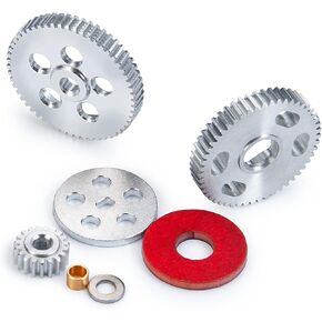 btdeal RC Metal Gear Kits for 1:24 Axial SCX24 Deadbolt C10 AXI00002 AXI00005 Transmission Case Gearbox Upgrade Parts in Kuwait