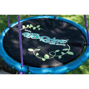 M & M Sales Enterprises Web Riderz Web Swing Cushion, Black, One Size in Kuwait