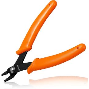 3.3 Inches Mini Bead Crimping Pliers Bead Crimper Tools with Bent Jaw 2 Notches for Jewelry Making Jewelry Crimping Tool Bead Crimping Tool for 2mm & 3mm Beads and Micro Tubes Wire DIY Craft in Kuwait