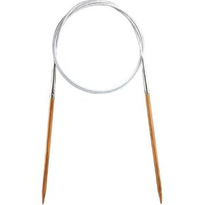 Weabetfu Bamboo Circular Knitting Needle,60-inch Length for Handmade Creative DIY and Any Weave Yarn Projects,US Size 4(3.5mm)