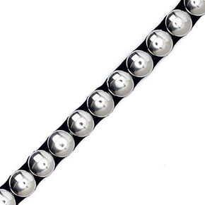 2-Yards 9mm (5/16") Hot Fix Nailhead Trim, Metal Iron-on Convex Dome Nailhead Trim, TR-11010 (Antique Gold)