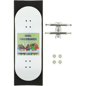 سكال فينغربوردز لوح تزلج صغير احترافي احترافي من لاست سابر 34 ملم من 5 طبقات مع عجلات تحمل سي ان سي in Kuwait