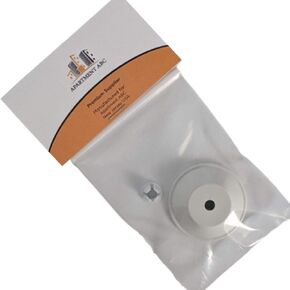 مجموعة غطاء دبوس بكرة من قطعتين لمعظم موديلات ماكينات الخياطة سينجر وبعض يوروبرو وهوسكفارنا فايكنغ وجوكي - مقاسان مختلفان من غطاء البكرة البديلة (0.47 و1.73 انش) من شقة اي بي سي in Kuwait