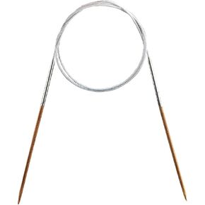 Weabetfu Bamboo Circular Knitting Needle,40-inch Length for Handmade Creative DIY and Any Weave Yarn Projects,US Size 2(2.5mm) in Kuwait
