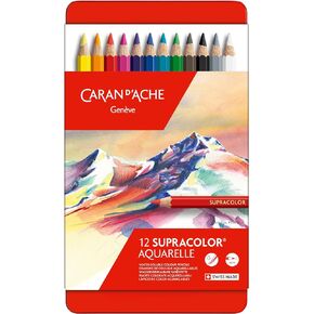 CREATIVE ART MATERIALS Caran D'ache Supracolor Metal Box Set Of 40 (3888.340)