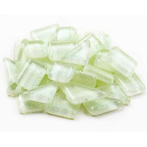 Mosaic Tiles,Glass Tiles, Shine Crystal Mosaic Glass Pieces Bulk Assorted Square and Triangle Glitter Crystal Mosaic Tiles for Home Decoration or DIY Crafts 200g (Black) in Kuwait