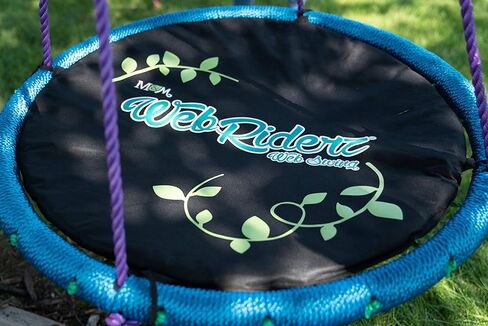 M & M Sales Enterprises Web Riderz Web Swing Cushion, Black, One Size in Kuwait
