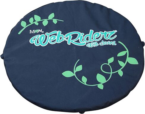 M & M Sales Enterprises Web Riderz Web Swing Cushion, Black, One Size in Kuwait