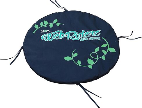 M & M Sales Enterprises Web Riderz Web Swing Cushion, Black, One Size in Kuwait