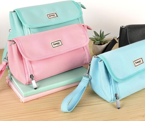 Sooez Super Large Pencil Case, Big Capacity Pencil Bag with 3 Compartments in Kuwait