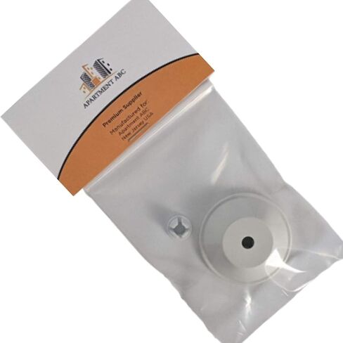 مجموعة غطاء دبوس بكرة من قطعتين لمعظم موديلات ماكينات الخياطة سينجر وبعض يوروبرو وهوسكفارنا فايكنغ وجوكي - مقاسان مختلفان من غطاء البكرة البديلة (0.47 و1.73 انش) من شقة اي بي سي in Kuwait