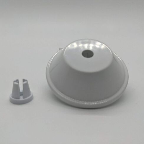 مجموعة غطاء دبوس بكرة من قطعتين لمعظم موديلات ماكينات الخياطة سينجر وبعض يوروبرو وهوسكفارنا فايكنغ وجوكي - مقاسان مختلفان من غطاء البكرة البديلة (0.47 و1.73 انش) من شقة اي بي سي in Kuwait