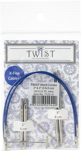 ChiaoGoo Twist Shorties Combo Packs US-4 Thru US-8 (US-6 (4 mm)) in Kuwait