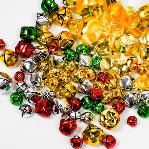 Christmas Tri Beaded Ornaments Kit 1830 Pcs Xmas Christmas Hanging Decoration including 1500 Pcs PlasticTri Beads 200 Pcs Pony Beads 50 Pcs Chenille Stems 72.2ft Green Ribbons 80 Pcs small bell in Kuwait