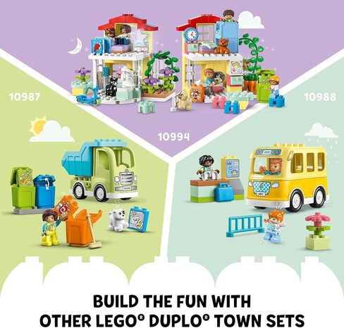 LEGO DUPLO Town Dream Playground 10991 Building Toy Set for Toddlers, Boys and Girls, Hands-on STEM Learning About Letters and Numbers Through Imaginative Play in Saudi Arabia