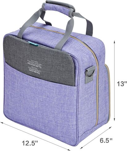 حقيبة حمل آلات الضغط الحراري من هومست، متوافقة مع Cricut Easy Press 2 مقاس 9 × 9 بوصات، أرجواني in Kuwait