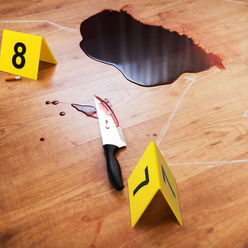 30 Pack Evidence Markers Crime Scene Markers Tents Evidence Number Cards Crime Scene Decorations Party Decorations for Kids Adults Detective Clue Game Halloween Props Decoration in Saudi Arabia