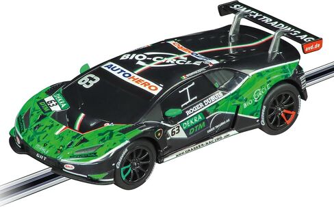 Carrera 64228 Lamborghini Huracán Mirko Bortolotti No.63 1:43 Scale Analog Slot Car Racing Vehicle GO!!! Slot Car Toy Race Track Sets in Saudi Arabia