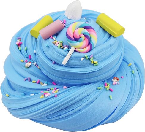 مجموعة سلايم الزبدة للفتيات مكونة من 10 قطع، هدايا للحفلات، هدية عيد ميلاد مع لعبة قابلة للتمدد وغير لزجة لتخفيف التوتر للفتيات والفتيان، حشوات سلة عيد الفصح in Kuwait