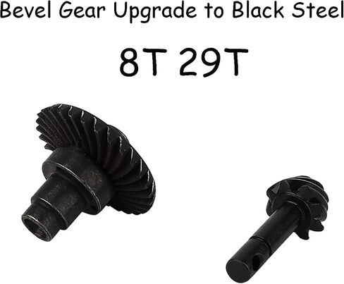 New Version Full CNC Aluminum F9 Portal Front Rear Axle with Offset Front Differential for 1/10 RC Crawler Capra Gmade R1 Rock Buggy LCG Cheater Rigs 1.9 UTB Shafty (Black) in Saudi Arabia