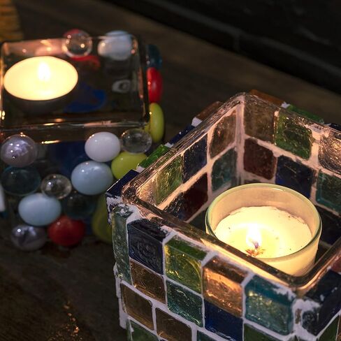 19 أونصة من بلاط الفسيفساء صفائح زجاجية ملونة مقاس 2 × 4 سم للحرف اليدوية، باكسبلاش، صناعة طاولة القهوة، قطعة زجاجية مستطيلة، حمام داخلي خارجي، تزيين الجدران، المشاريع in Kuwait