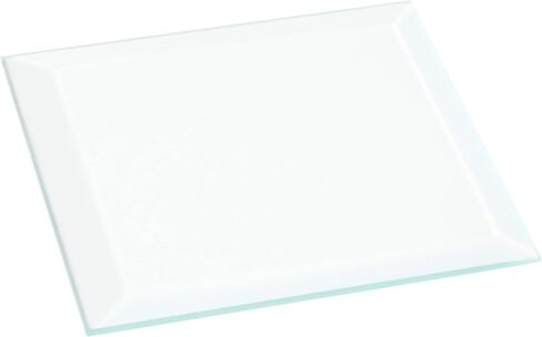 Plymor Square 3mm Beveled Clear Glass, 3 inch x 3 inch in Saudi Arabia
