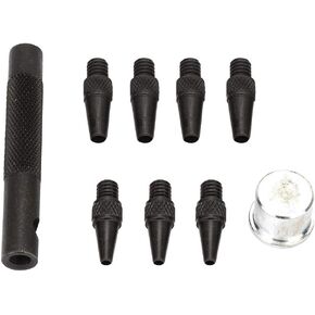 Leather Hollow Hole Punch Set Leather Steel Puncher DIY Leather Craft Tool 7pcs 2-5mm in Saudi Arabia