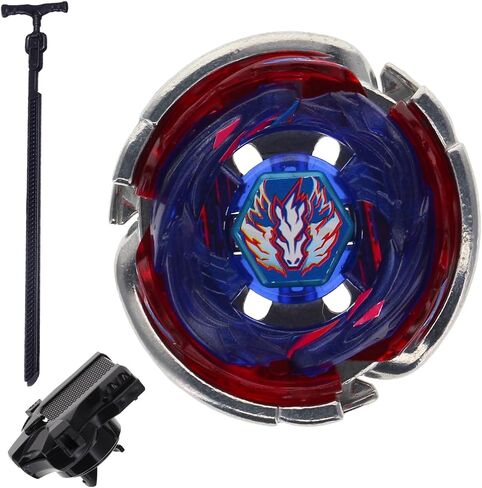 Bey Battling Tops Blade Metal Fusion with Launcher, Stainlsee Steel Precision Gyro Anti-Grabity Spinning Tops, Balance Desktop Spinner Toys Gifts for Child and Boys in Saudi Arabia