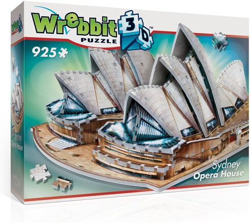 WREBBIT 3D Sydney Opera House 3D Jigsaw Puzzle (925-piece) in Kuwait