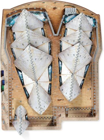 WREBBIT 3D Sydney Opera House 3D Jigsaw Puzzle (925-piece) in Kuwait