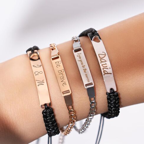 حزمة مواد فاخرة من LaserPecker، صندوق من المواد المعدنية لصناعة المجوهرات ومواد نقش لـ LP3/LP4 وغيرها من نقاشات الليزر - قلادة/قلادة/سوار لصياغة الليزر (40 قطعة) in Kuwait