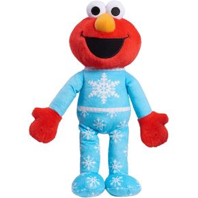 Sesame Street Holiday Large Plush Elmo, Officially Licensed Kids Toys for Ages 18 Month by Just Play
