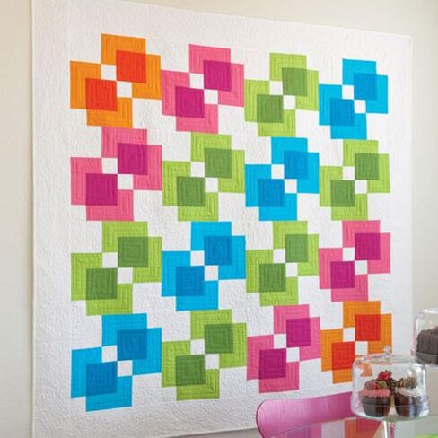 اكيو كويلت قالب قطع قماش مربع مقاس 5 انش (لمسة نهائية 4 1/2 انش) لمشاريع خياطة اللحف والخياطة والحرف اليدوية من جو! in Kuwait