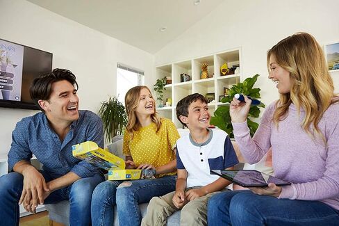 Mattel Games Pictionary Air Drawing Game, Family Game with Light-up Pen and Clue Cards, Links to Smart Devices, Makes a Great Toy for 8 Year Olds and up (Amazon Exclusive) in Saudi Arabia